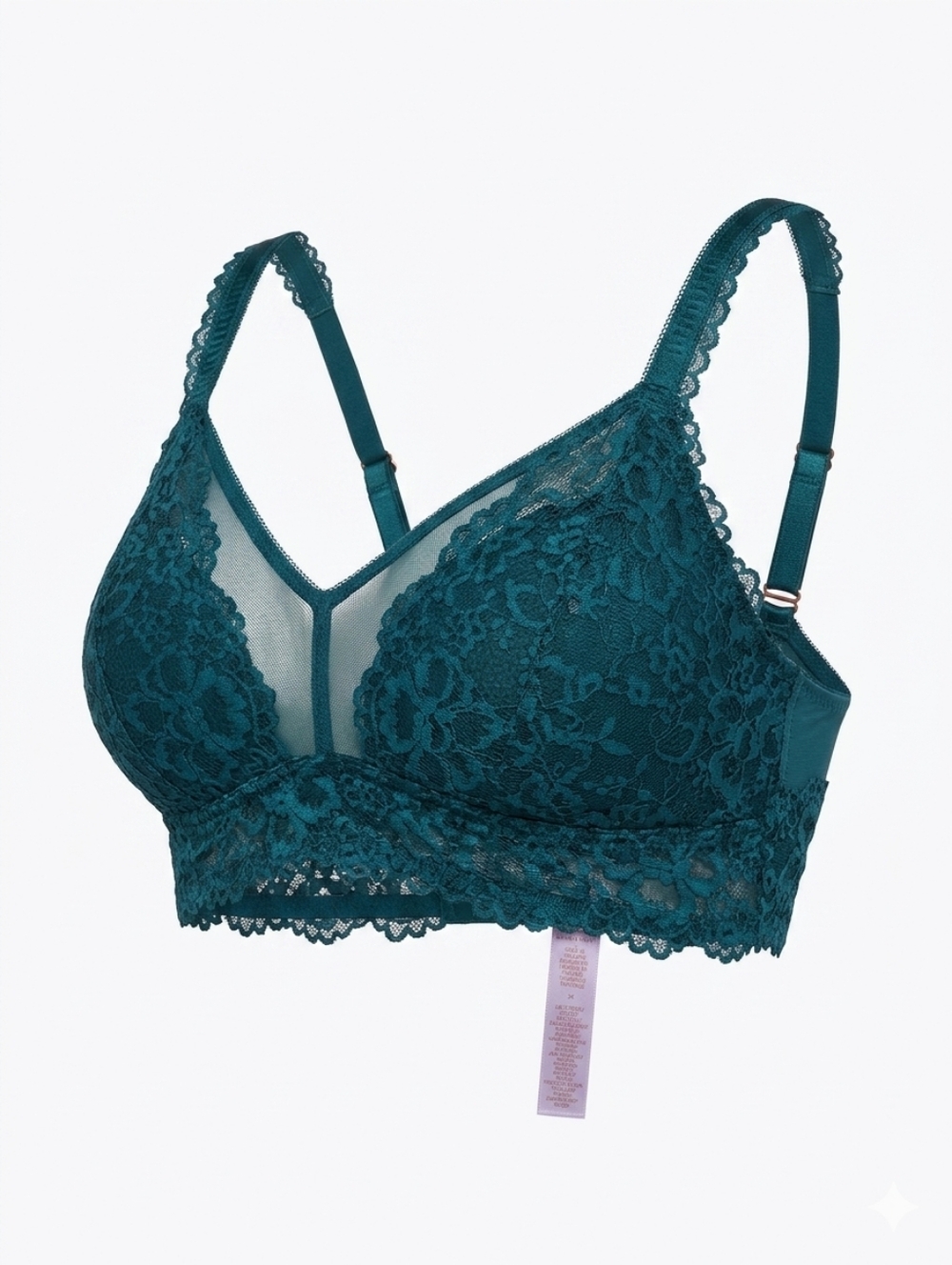 Lace Bralette in Teal